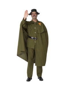 Disfarce de Guarda Civil Tamanho L - de alta qualidade, ideal para carnaval, festas temáticas e eventos especiais